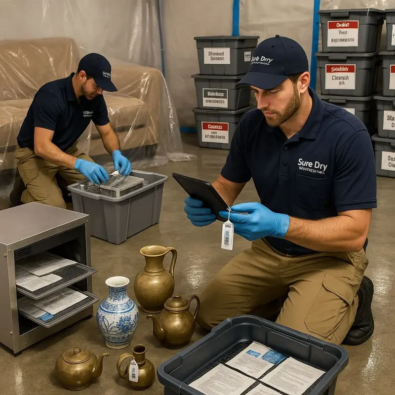 Content Protection and Restoration process in Plandome, NY